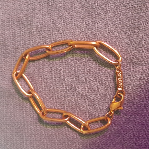 Vintage gold plated Napier bracelet - Picture 1 of 3